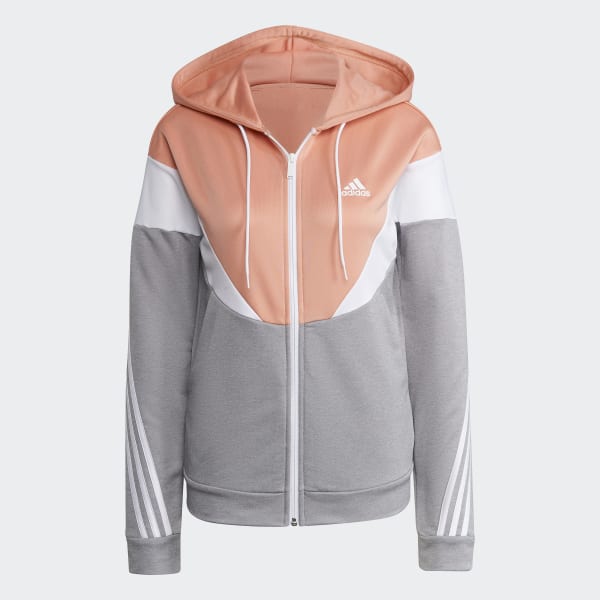 Pink adidas Sportswear Colorblock træningsdragt BS042