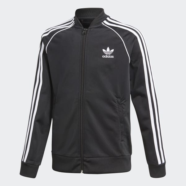 veste adidas noir et orange