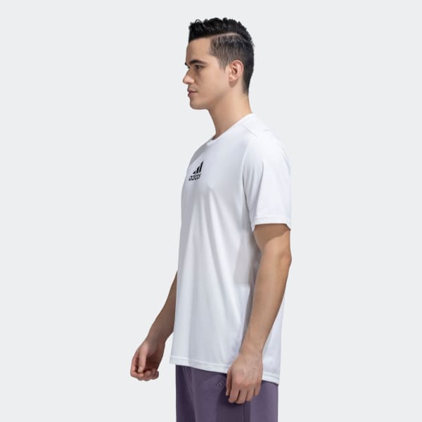 Adidas front back discount tee