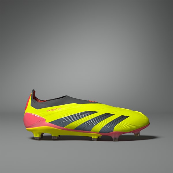 Amarillo Botines Predator Elite Sin Cordones Terreno Firme