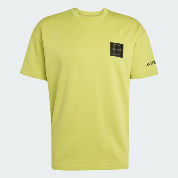 สีเขียว เสื้อยืดแขนสั้นพิมพ์ลาย National Geographic