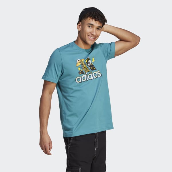 Turquesa Camiseta Sportswear Dream Doodle Fill
