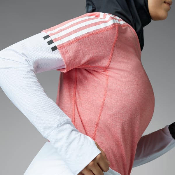 Multicolor Own the Run 3-Stripes Tee