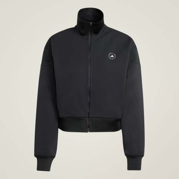 Svart adidas by Stella McCartney Knitted Träningsjacka