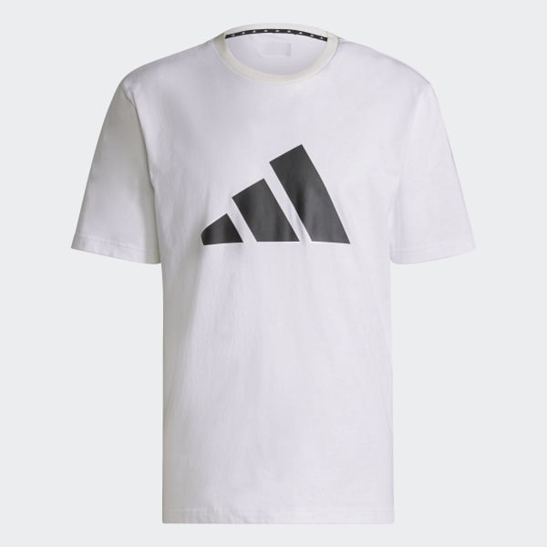Bialy adidas Sportswear Future Icons Logo Graphic Tee
