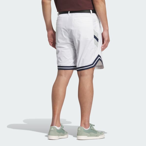 XL アディダス adidas ゴルフ 軽量 ストレッチジャケット ホワイト adidas コート ジャケット ファブリックミックスストレッチ
