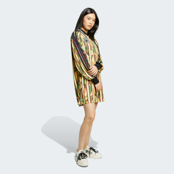 Gul adidas X FARM Premium Klänning