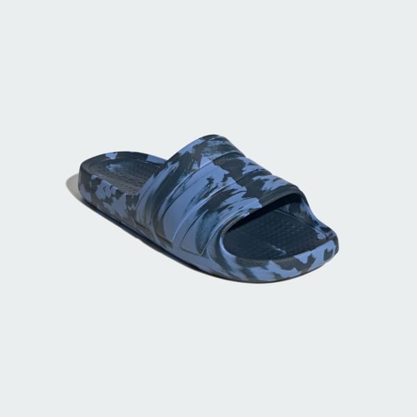 สีน้ำเงิน รองเท้าแตะ Adilette Flow