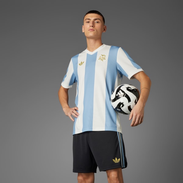 blauw Argentinië Anniversary Voetbalshirt