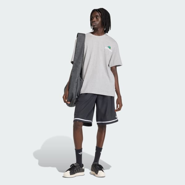 Grey LOOSE GRAPHIC TEE FRESHER 18