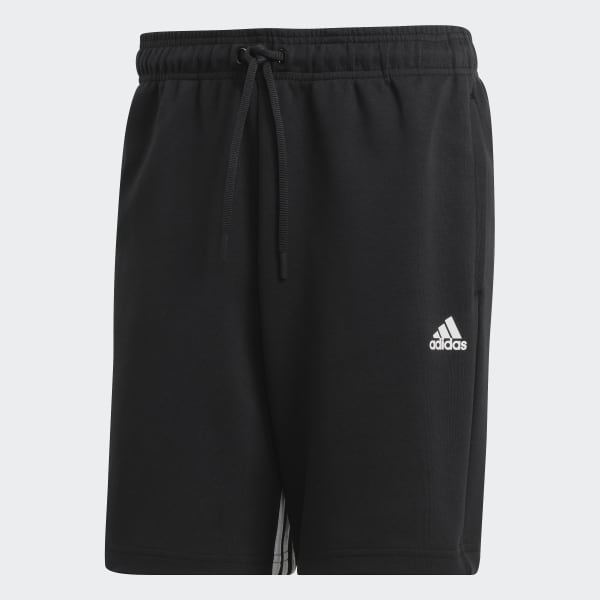 adidas Must Haves 3-Stripes Shorts - Black | adidas Philipines
