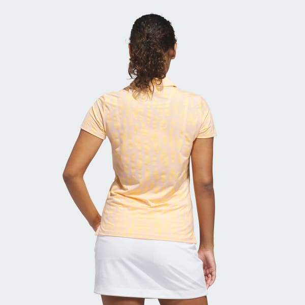 สีชมพู เสื้อโปโลผ้าแจ็คการ์ด ULTIMATE365 CLIMACOOL