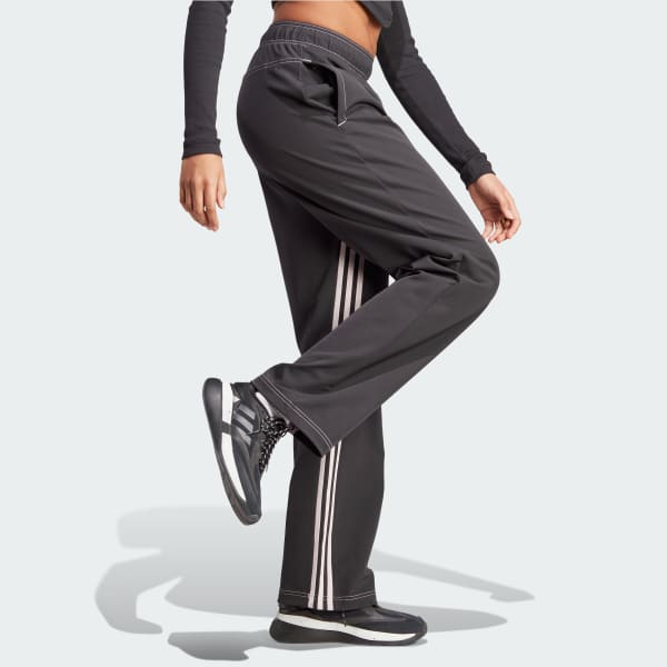 adidas Dance 3Stripes WideLeg Pants  Black  adidas India