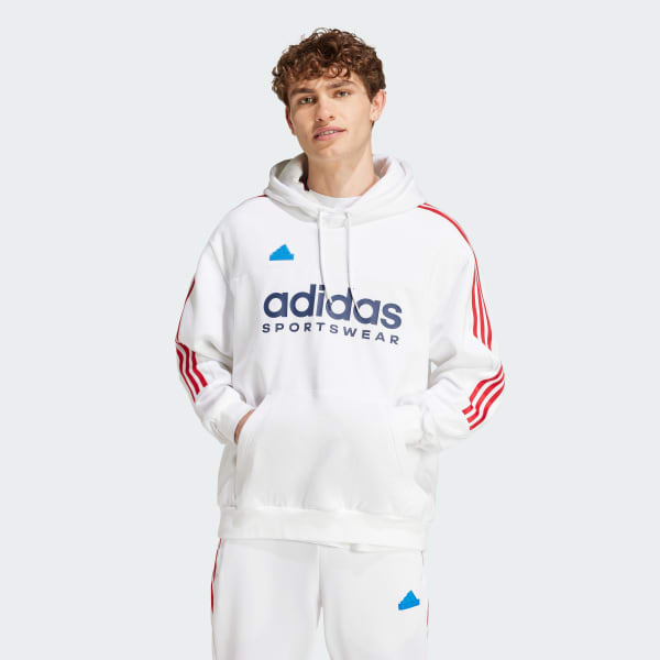Adidas athletics pack allover hoodie hotsell