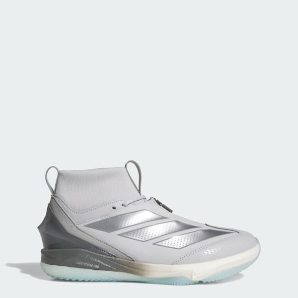 adidas Adizero Impact+ 2.0 baseball Turf Shoes - Grey | Free