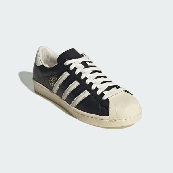 Noir Chaussure Superstar Vintage Made In Germany
