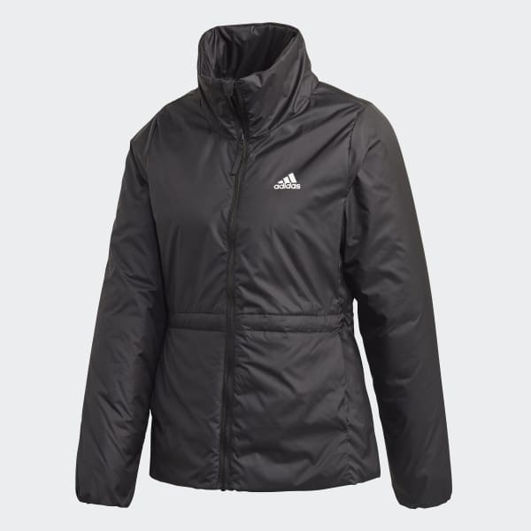 Black BSC 3-Stripes Insulated Winter Jacket IQG23