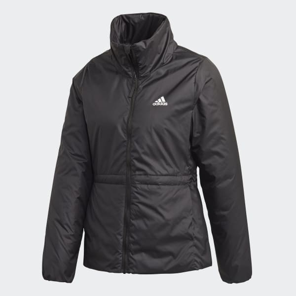 Negro Chaqueta Térmica de Invierno BSC 3 Rayas