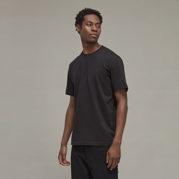cierna Y-3 Classic Back Logo T-Shirt HBO60