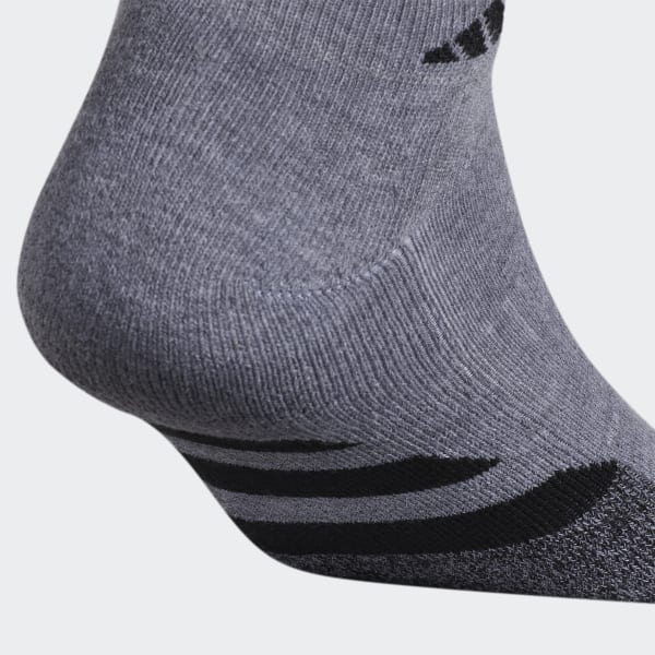adidas Cushioned 2.0 Low-Cut Socks 3 Pairs - Grey | adidas US