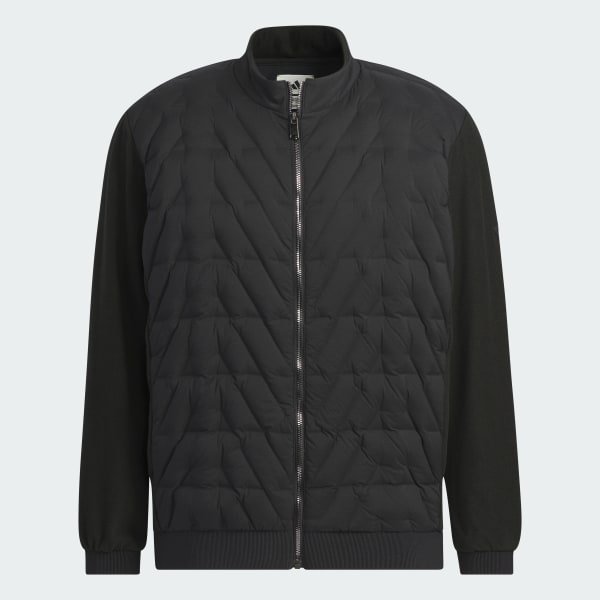 Black 하이브리드 풀집 다운 재킷