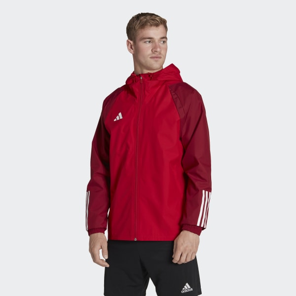 Red Tiro 23 Competition All-Weather Jacket