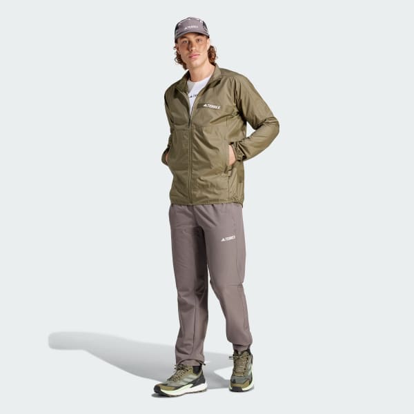 Jaqueta Corta vento Terrex Multi Verde adidas adidas Brasil