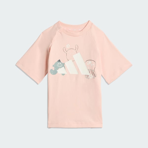 Roze TIRO_NSTER T-SHIRT SET
