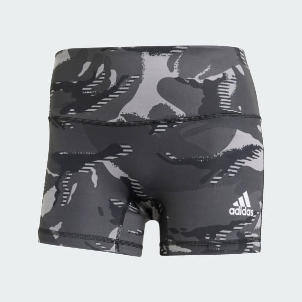 Γκρι 4-Inch Camo Short Tights