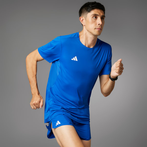 adidas Remera de Running Adizero Essentials Azul adidas Argentina