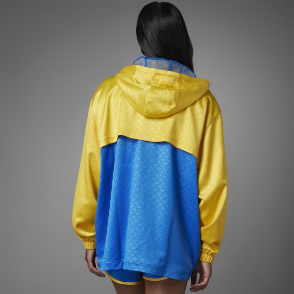 Blue Adicolor 70s Colorblock Windbreaker