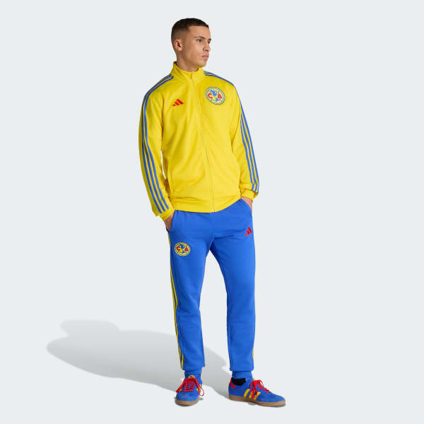 adidas Club America DNA Track Top - Yellow | Free Shipping with