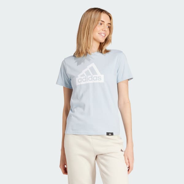 Blue Modern Essentials Graphic Tee