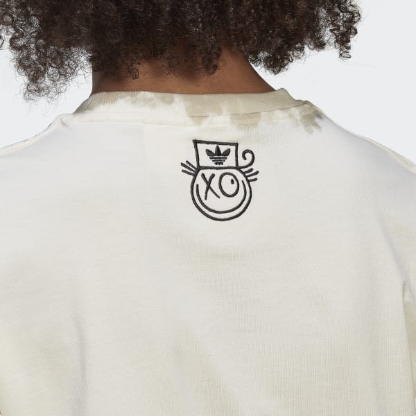 Wit adidas Originals x André Saraiva T-shirt VT211