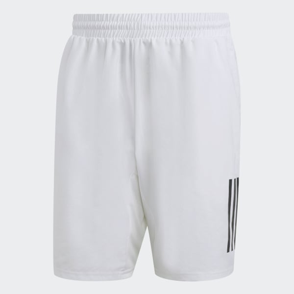 Hvit Club 3-Stripes Tennis Shorts