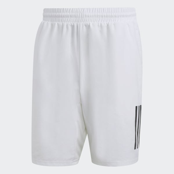 Blanco Shorts De Tenis Club 3 Franjas