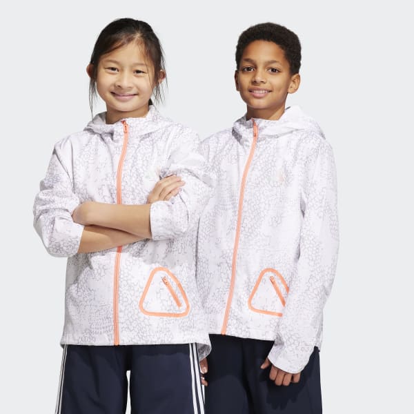 adidas WIND.RDY Windbreaker Jacket - White Kids' Running US