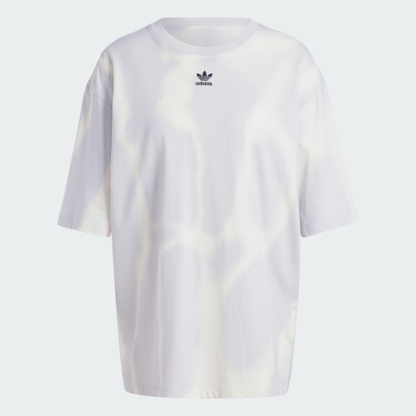 Adidas allover print tee dress top