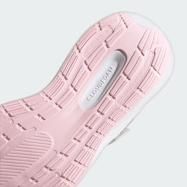 adidas RunFalcon 3.0 Elastic Lace Top Strap Running Shoes - Grey | Kids\'  Running | adidas US | 