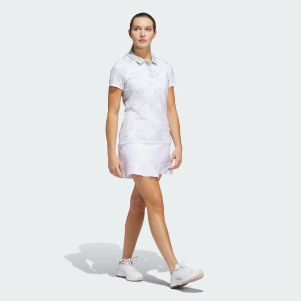 Grey Ultimate365 Printed Polo Shirt
