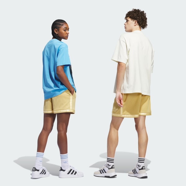 adidas Shorts Gender Neutral Beige adidas Philippines