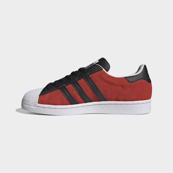 Red Superstar Shoes JQ784