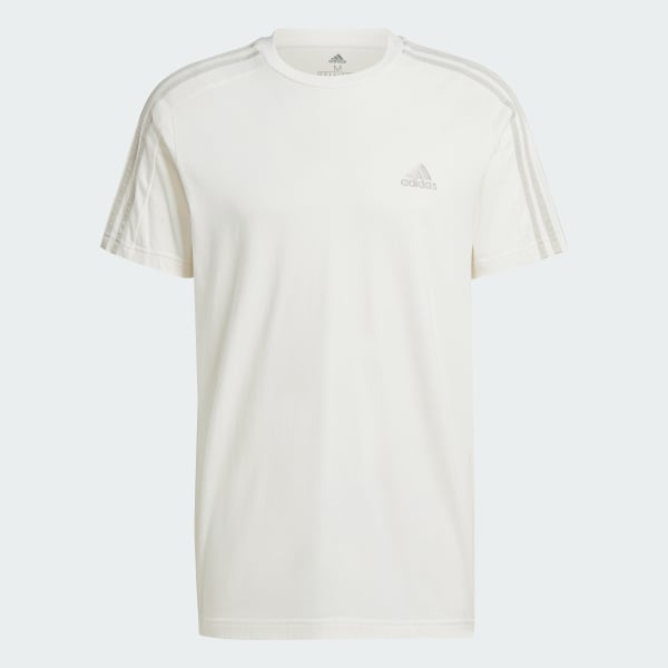 Putih T-Shirt Single Jersey Essentials 3-Stripes