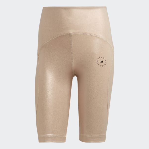 Orange adidas by Stella McCartney Shiny Cycling Tights JKL99