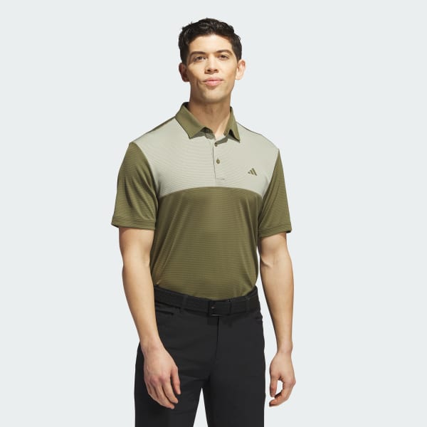 Adidas men's ultimate365 colorblock golf polo sale