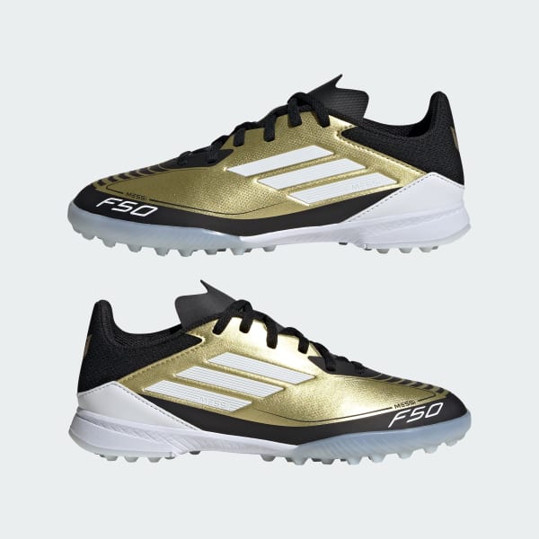 adidas Messi F50 League Turf Soccer Shoes Gold Free Shipping with adiClub adidas Canada