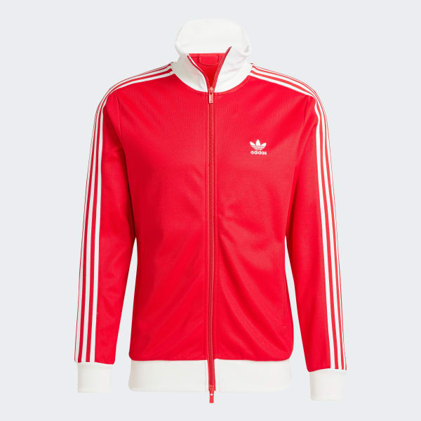 adidas Adicolor Classics Beckenbauer Track Red Lifestyle | US - adidas Men\'s Jacket 