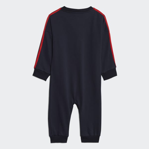 modrá Body Essentials 3-Stripes French Terry (rodovo neutrálne)