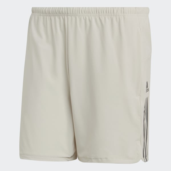 Beige AlphaStrength Woven Zip shorts DMQ46