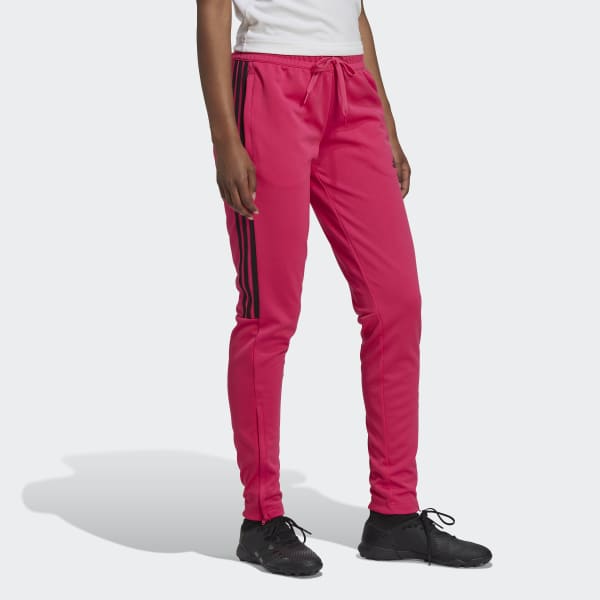 Pantalón Ajustado AEROREADY Sereno Cut 3 Tiras Pierna Cónica - Rosado ...